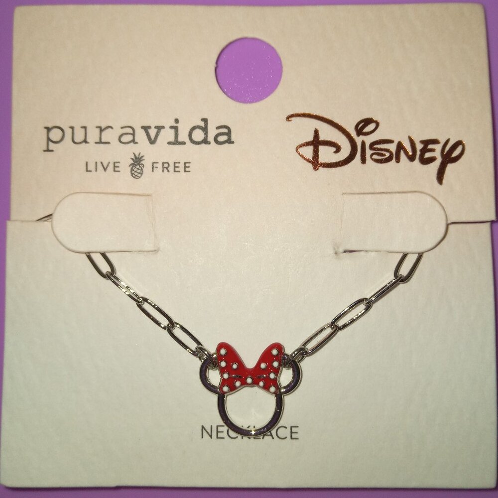 DISNEY Minnie Mouse Paperclip Chain Choker